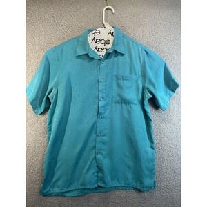 R&R CASUAL‎ Men's Shirt Large  Button Up Collared Casual or Dress Shirt